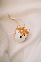 unbreakable christmas ornament - fox head - collab zürich