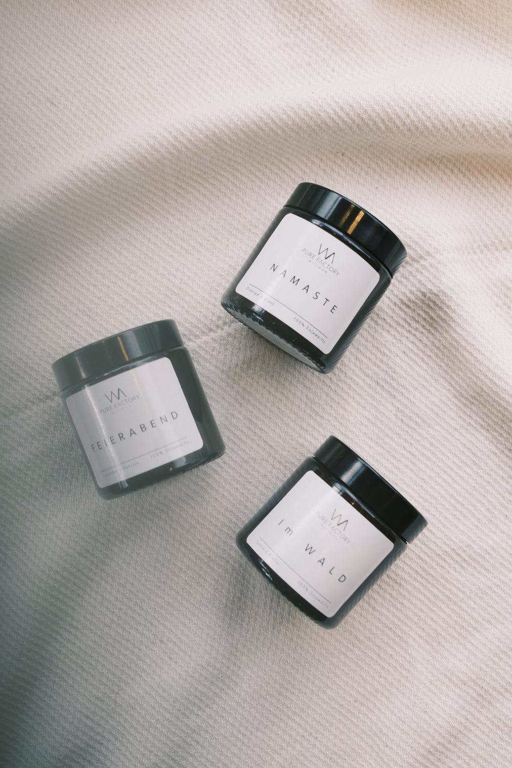 scented candle - pure factory - collab zürich