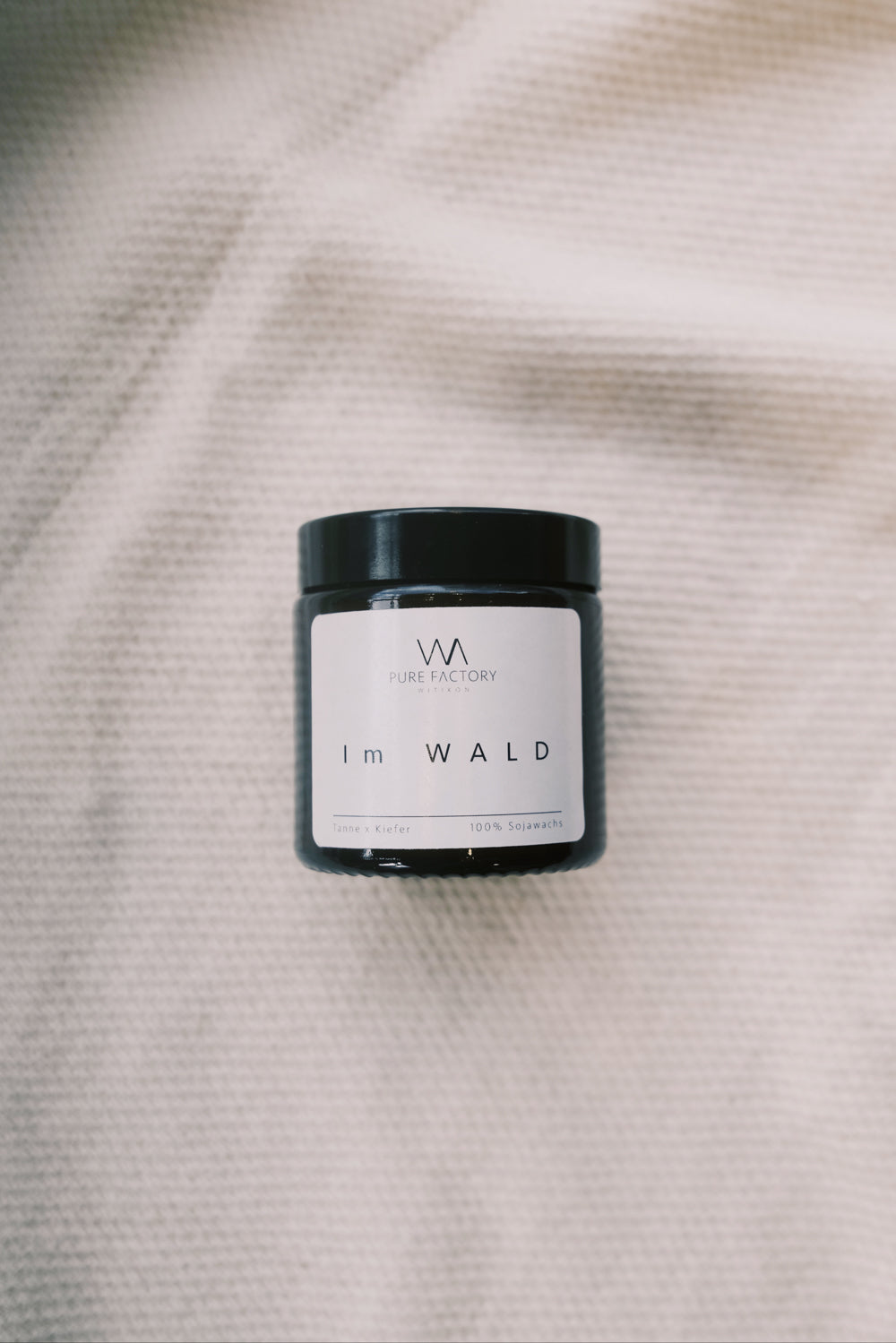 scented candle - pure factory - collab zürich