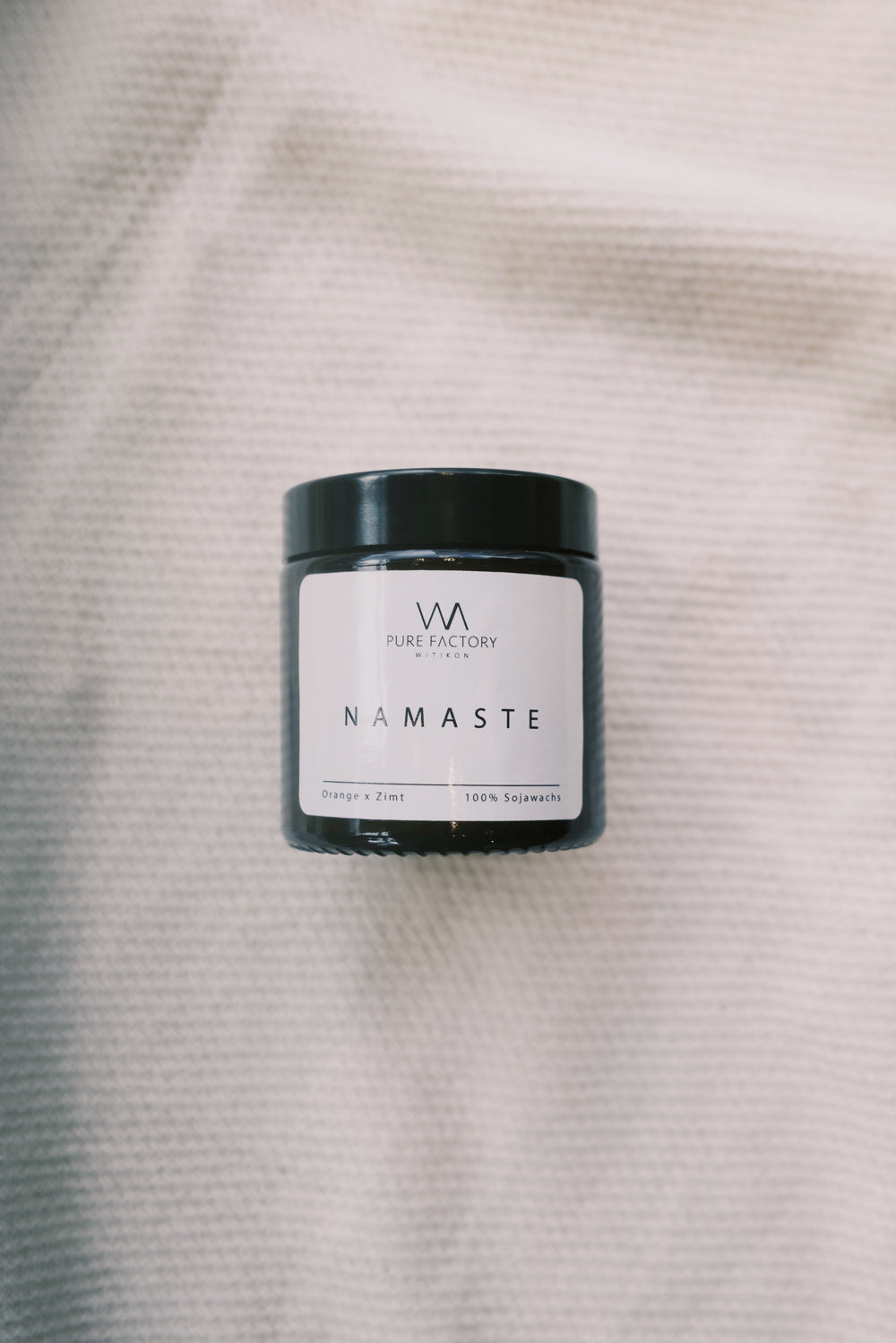 scented candle - pure factory - collab zürich