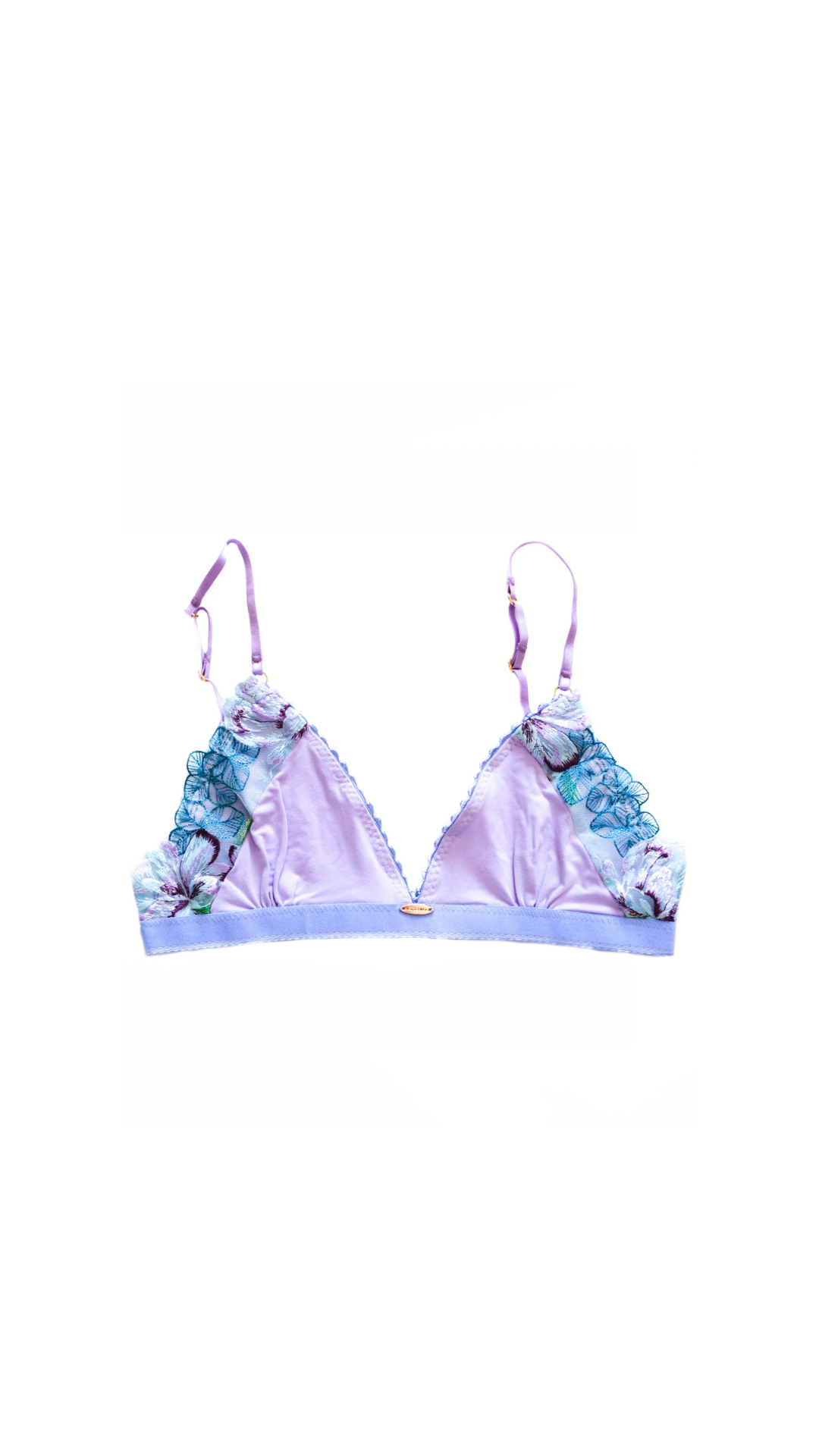 lace bralette - remmi triangle - collab zürich