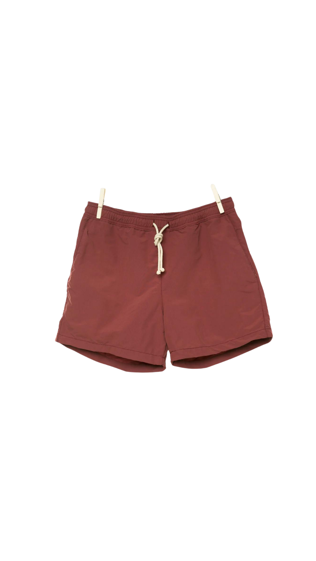 swim shorts - rosso veneziano - collab zürich