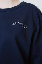 unisex t-shirt - wavy logo - black - collab zürich