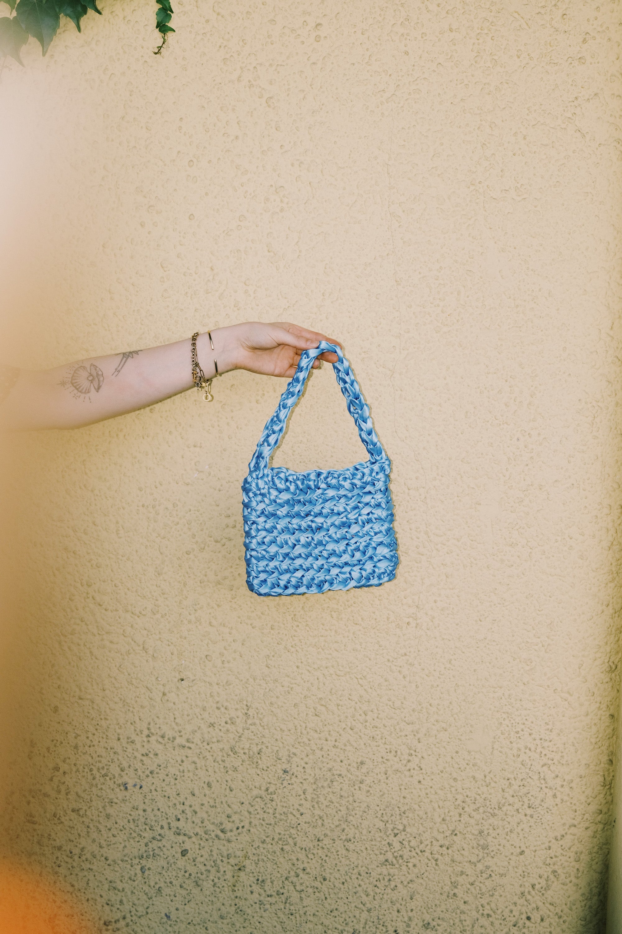 crochet bag - bling mini - collab zürich