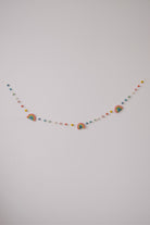 felt garland - rainbow pompoms - collab zürich