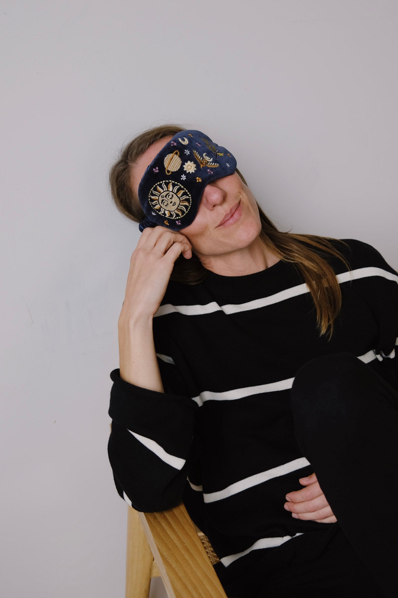 velvet eye mask - universe - collab zürich
