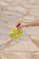 Scrunchie - MEDINA terry - pistachio - collab zürich