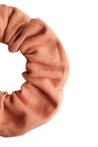 Scrunchie - MEDINA linen - apricot - collab zürich