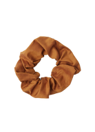 Scrunchie - MEDINA silk - cognac - collab zürich