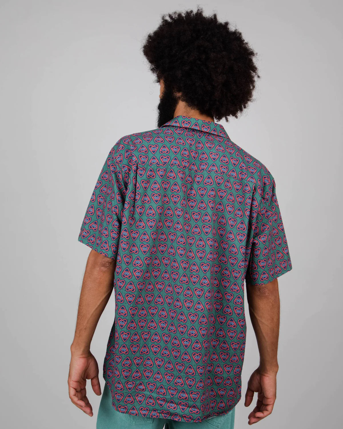 bowling shirt - asis percales heart - collab zürich