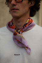 silk scarf - borghese icon - collab zürich