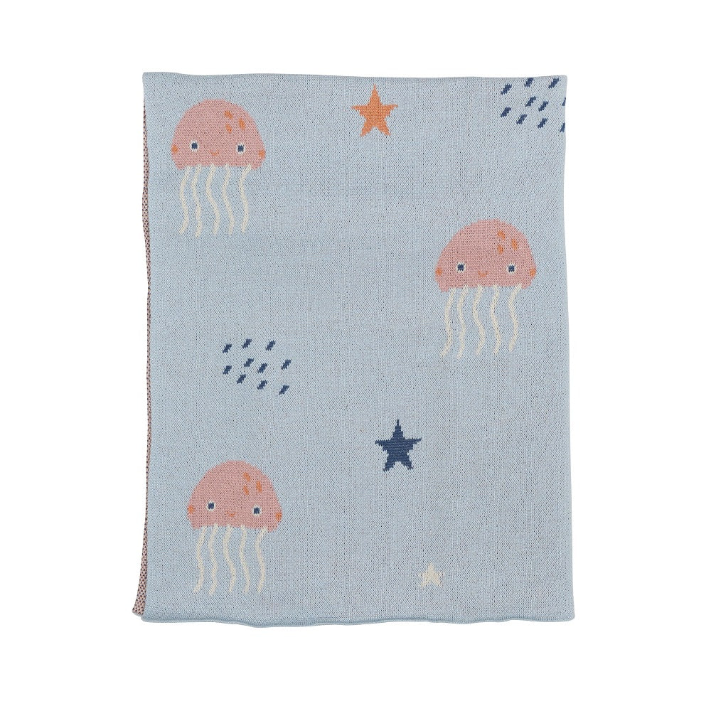 blanket - smiling jellyfish - collab zürich