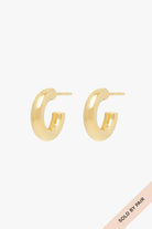 hoops - chunky statement - gold - collab zürich