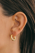 hoops - chunky statement - gold - collab zürich