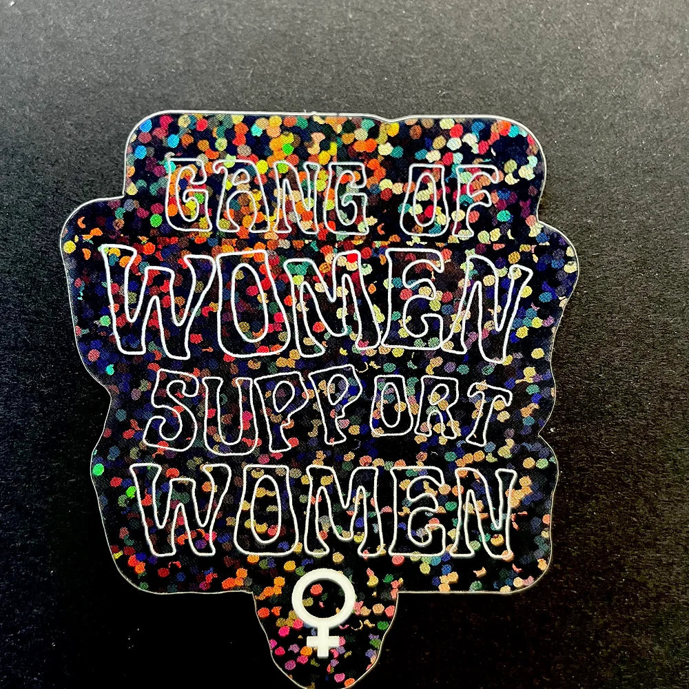 Glitter Sticker - Feminism - collab zürich
