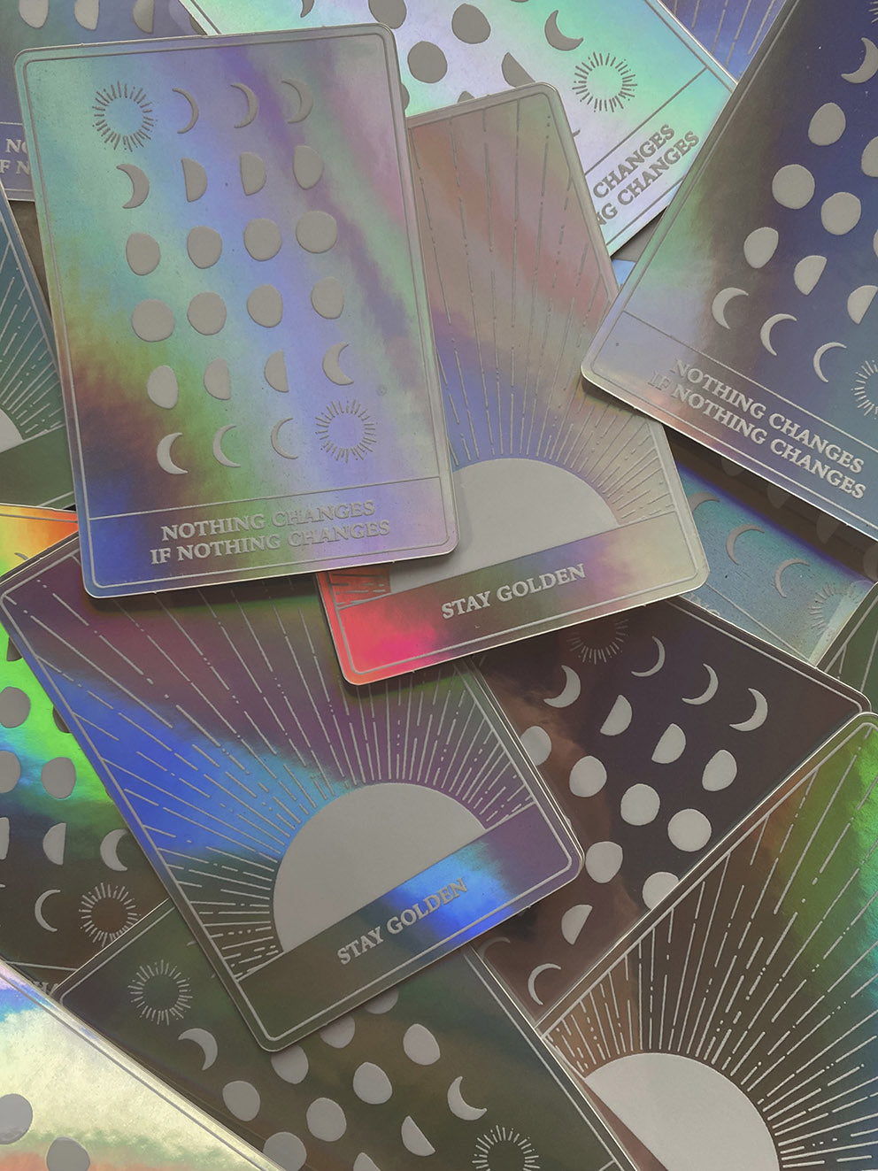 Holographic Stickers - Affirmations - collab zürich