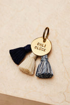 tassel trio - SHOUSHA - ecru, marine, moonlight - collab zürich