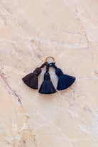 Tassel Trio - SHOUSHA - Marine, mocca, nightingale - collab zürich