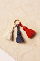 Tassel Trio - SHOUSHA - Red, Marine, Ecru - collab zürich