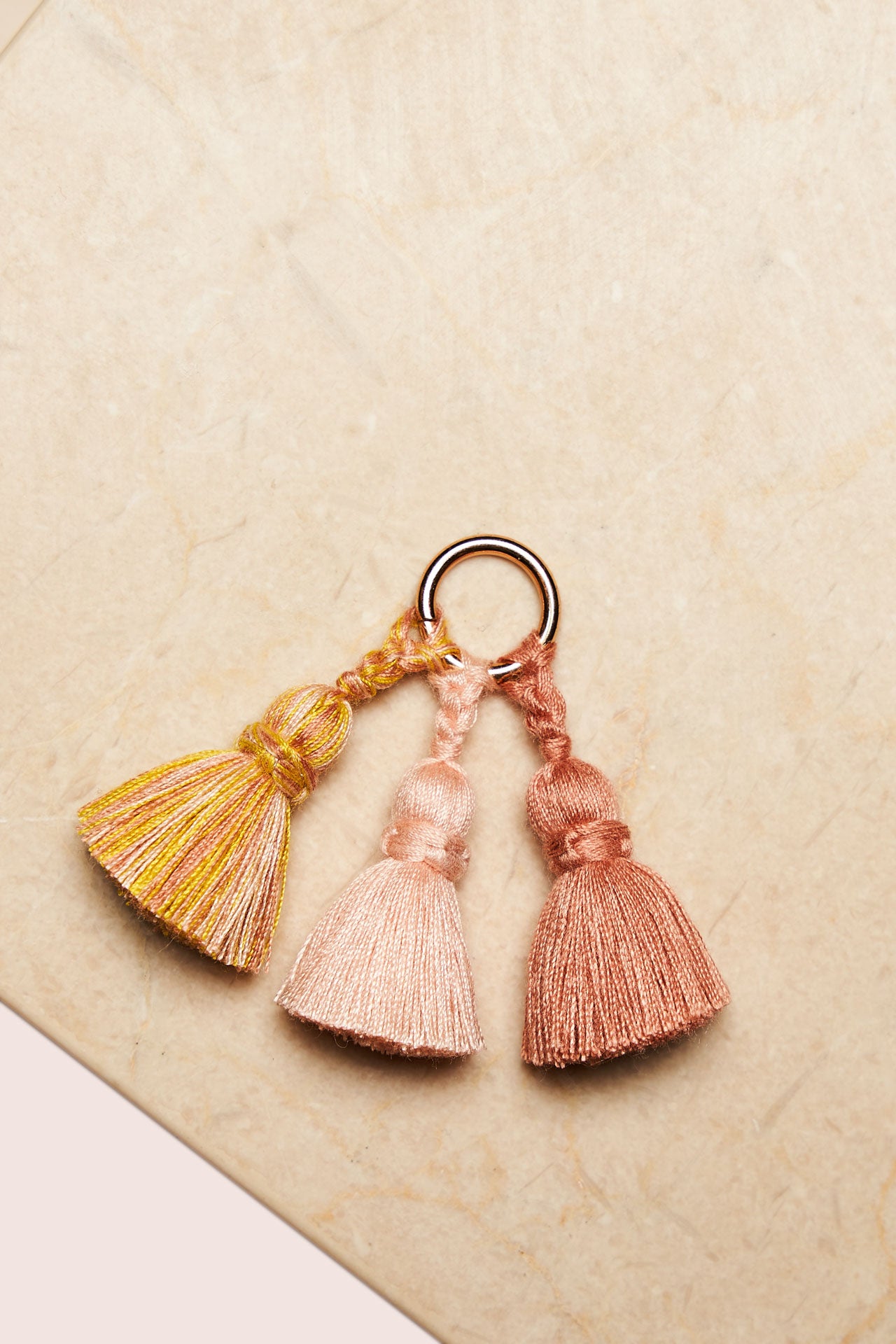 Quastentrio - SHOUSHA - Rose, Lachs, Schnapper