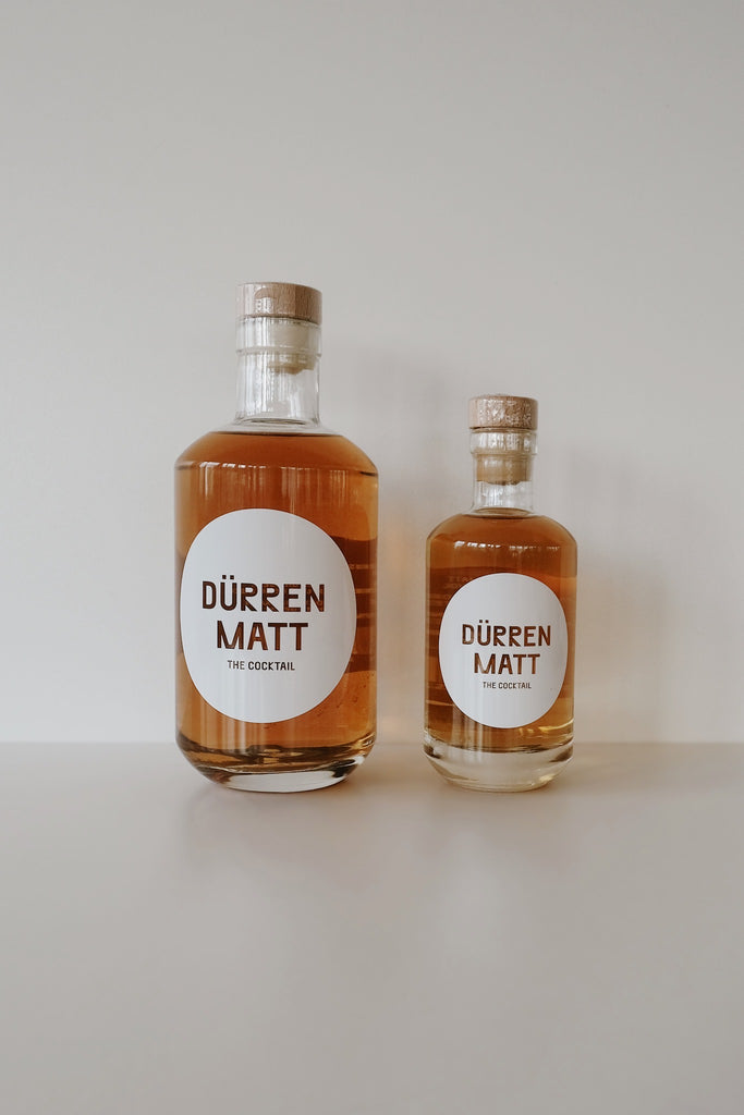 cocktail in a bottle - dürrenmatt - collab zürich