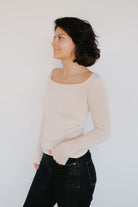 Viscose Longsleeve - Casilda - Ivory - collab zürich