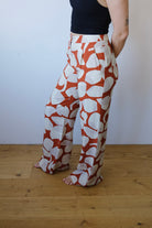 ecovero pants - manolita - light leaf - collab zürich