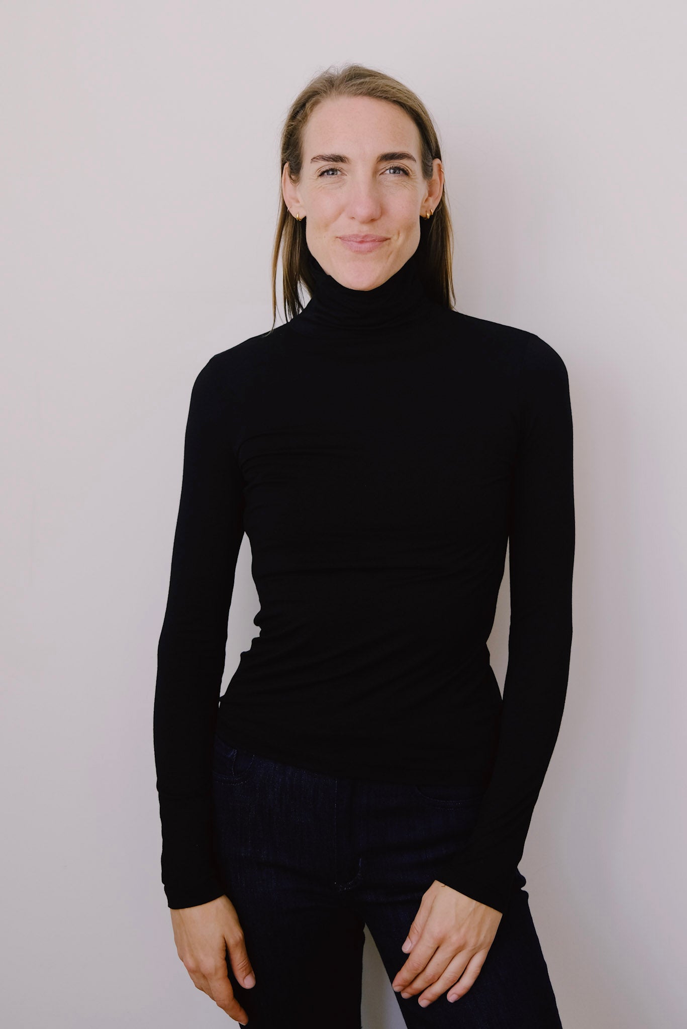 viscose turtle neck - noe - black - collab zürich