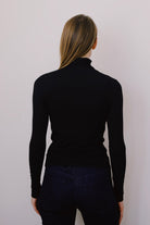 viscose turtle neck - noe - black - collab zürich