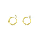 earrings - twine - gold - collab zürich