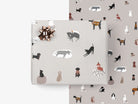 gift paper sheet - dogs - collab zürich