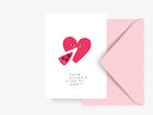 postcard - a pizza my heart - collab zürich
