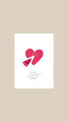 postcard - a pizza my heart - collab zürich