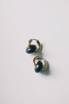 Hoop Earrings - Tessa - Stone Donut - collab zürich