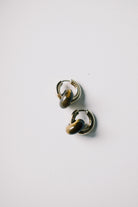 Hoop Earrings - Tessa - Stone Donut - collab zürich