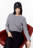 Longsleeve - Xianaa Stripes - Black / Oatmilk - collab zürich