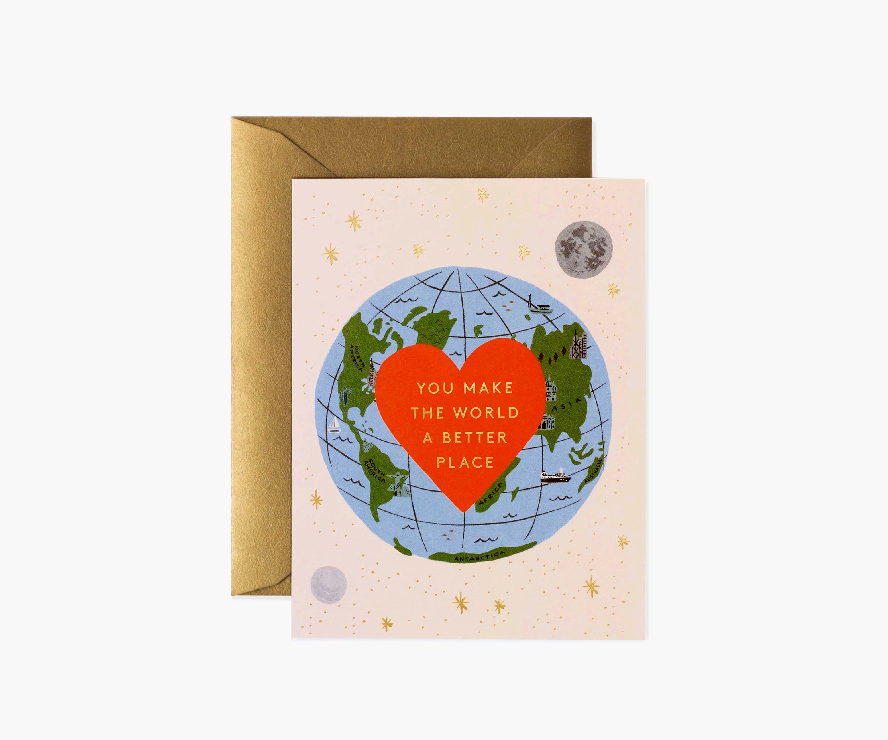 Card - You Make The World Better - collab zürich