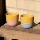 Cup - Gradient - Yellow / Light Blue - collab zürich