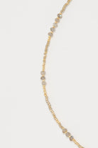 necklace - DINA moonstone - mineral grey - sale - collab zürich