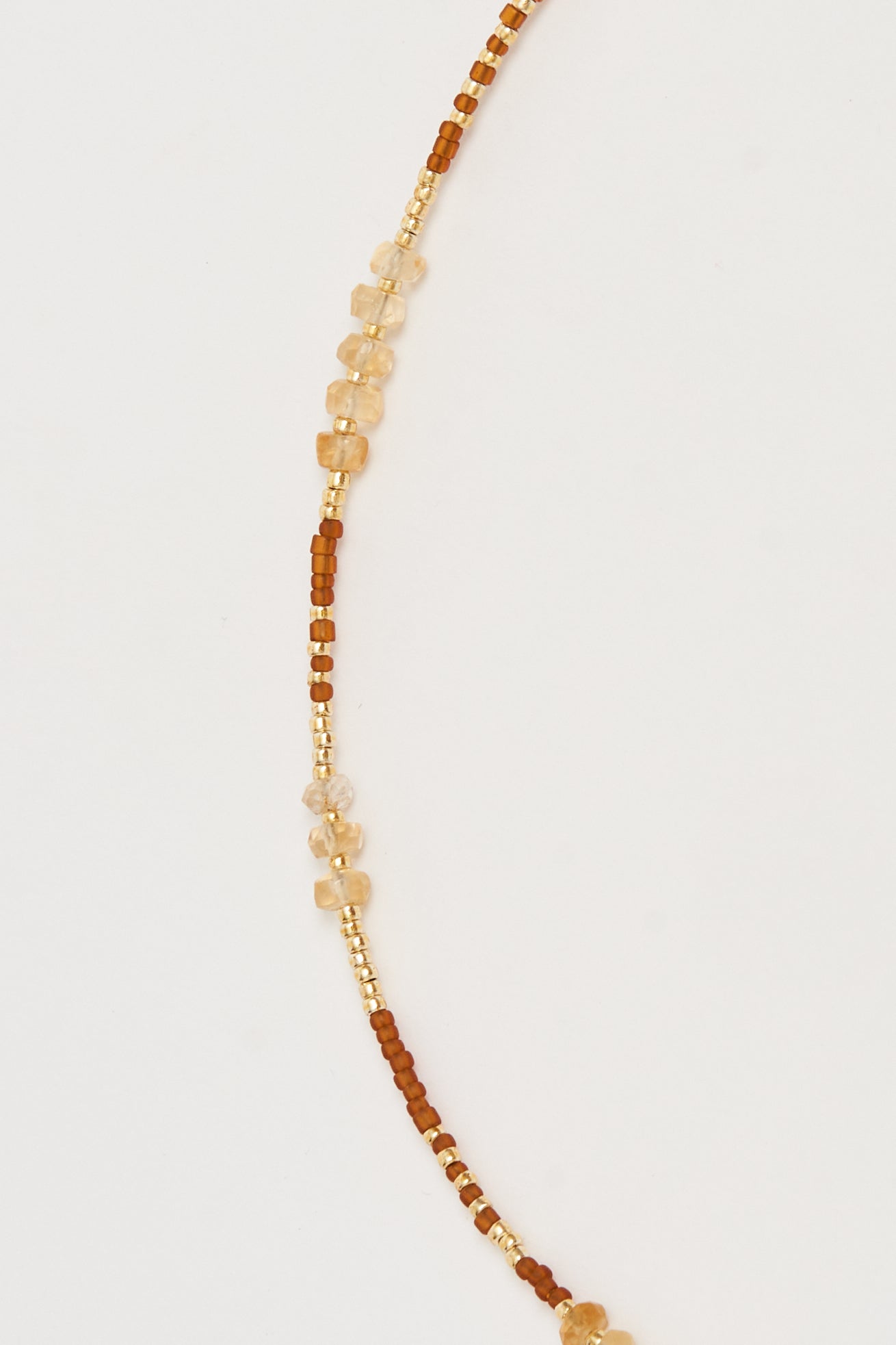 Necklace - DINA Citrin - Amber - Sale - collab zürich