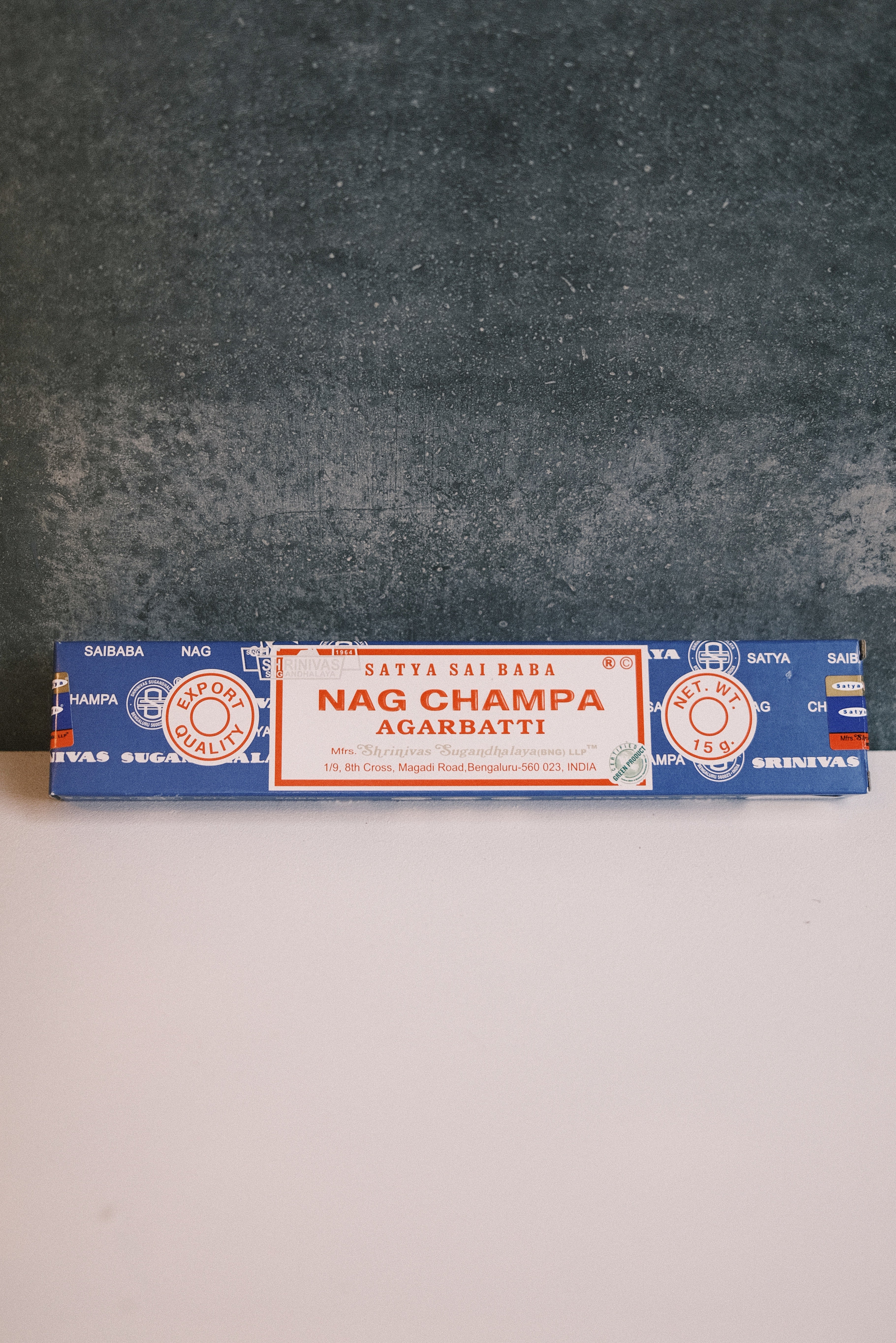 incense sticks - satya nag champa - 15g - collab zürich