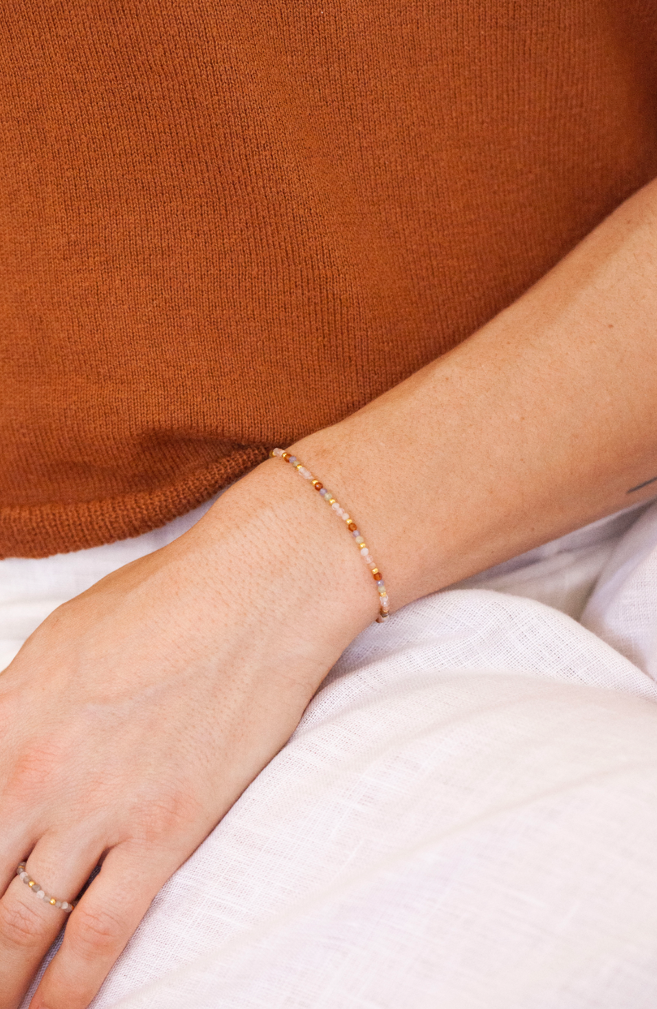 bracelet - AYA - rainbow - collab zürich