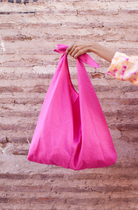 Bag - LATIFA linen - pink - collab zürich