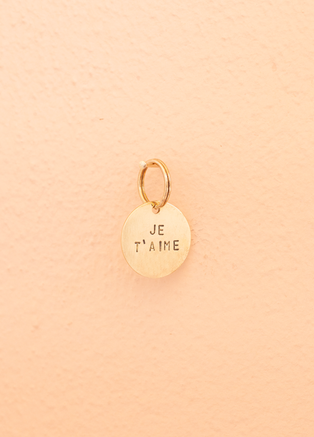 key tag - mini - je t'aime - collab zürich