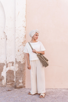 Tote - DENYA - taupe - crossbody - collab zürich