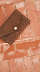 Flip Wallet - DENYA - Red Wood - collab zürich