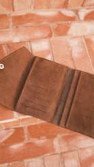 Flip Wallet - DENYA - Red Wood - collab zürich