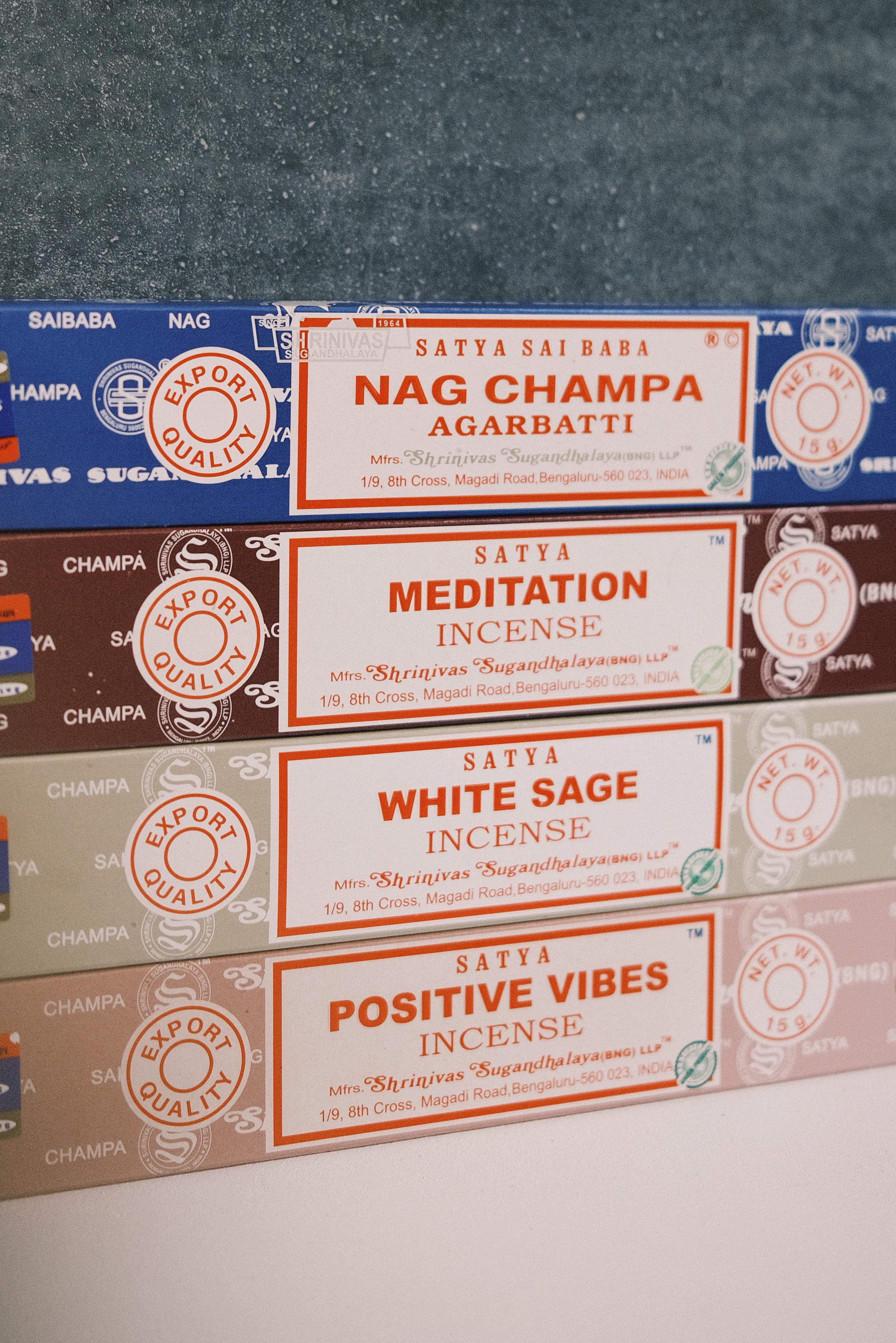 incense sticks - satya nag champa - 15g - collab zürich