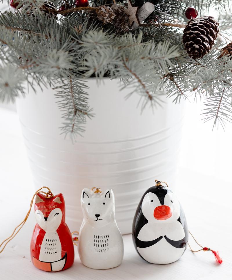 unbreakable christmas ornament - fox - collab zürich