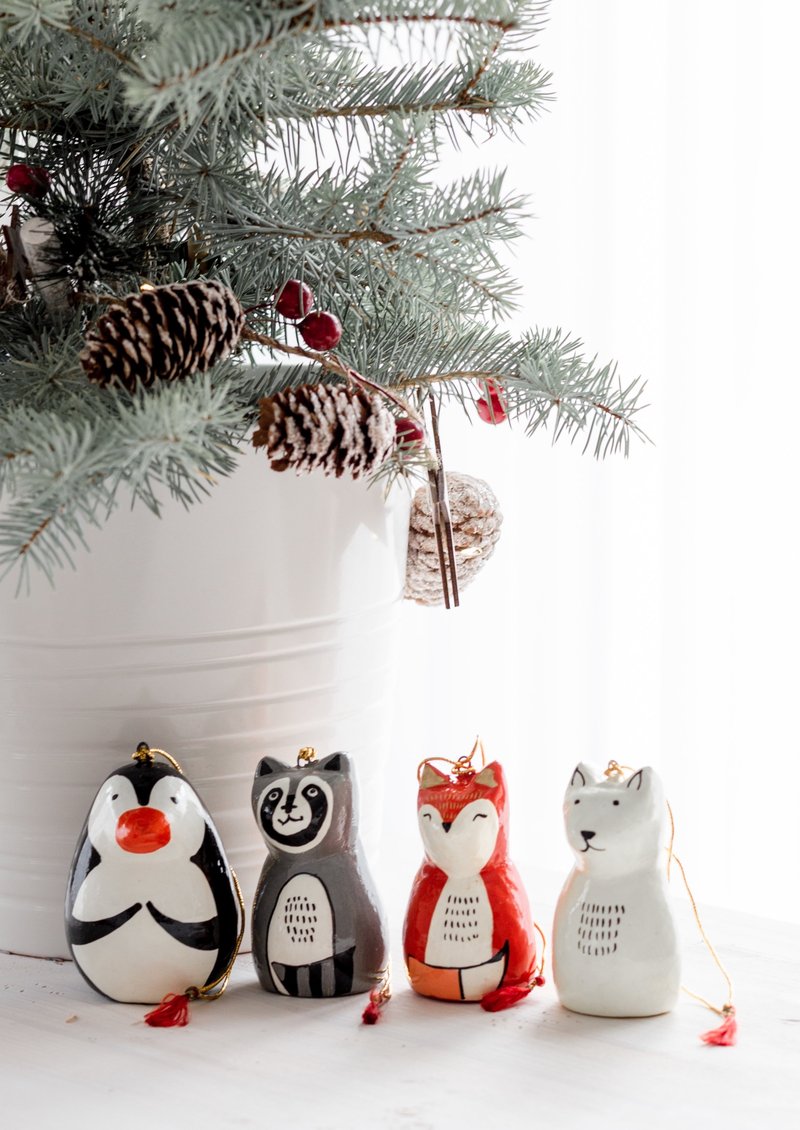 unbreakable christmas ornament - badger - collab zürich